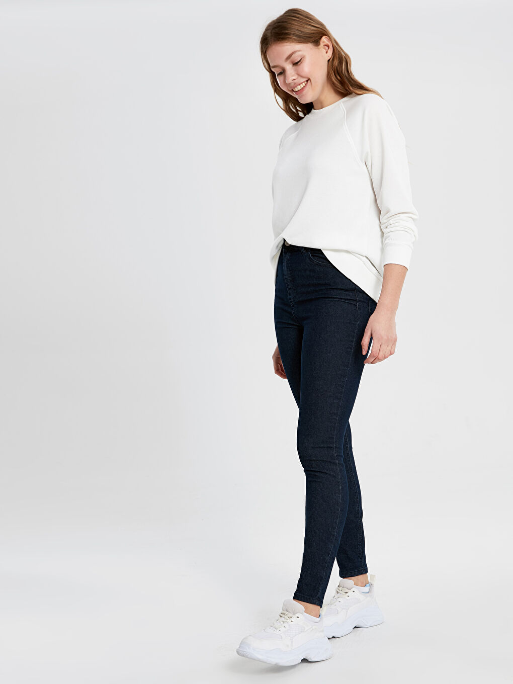 İndigo Jüpiter Süper Skinny Fit Kadın Jean Pantolon