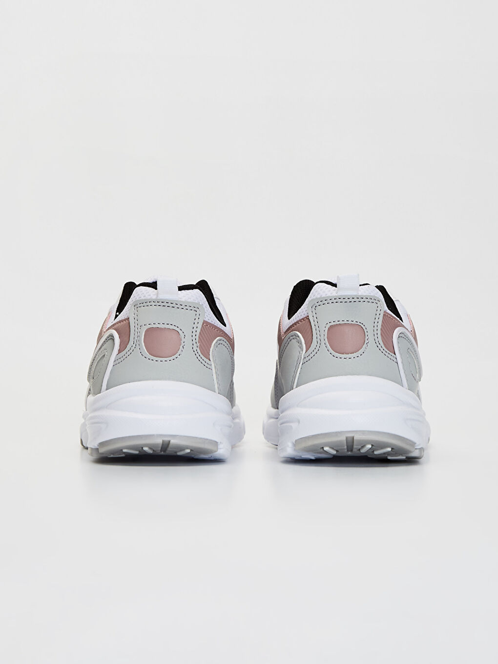 Antrasit File Detaylı Bağcıklı Kadın Aktif Spor Ayakkabı-3