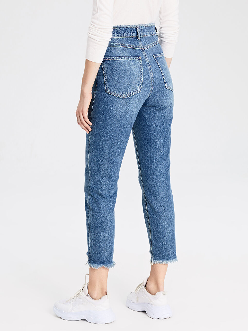 Джинсы Mom Fit для женщин-2