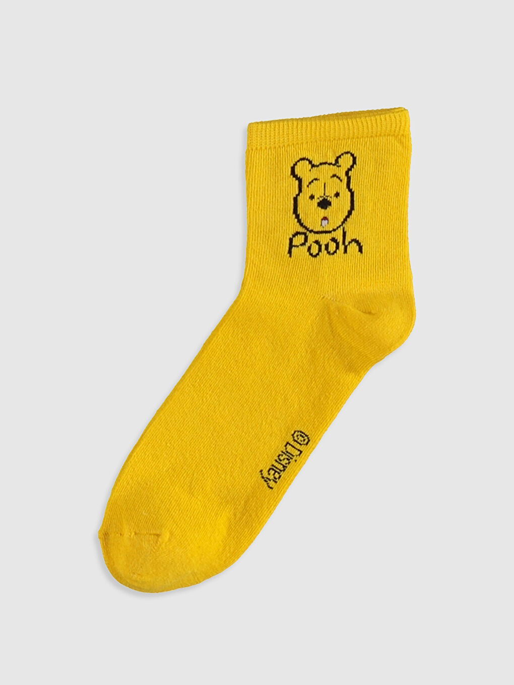 Sarı Soket Çorap-1