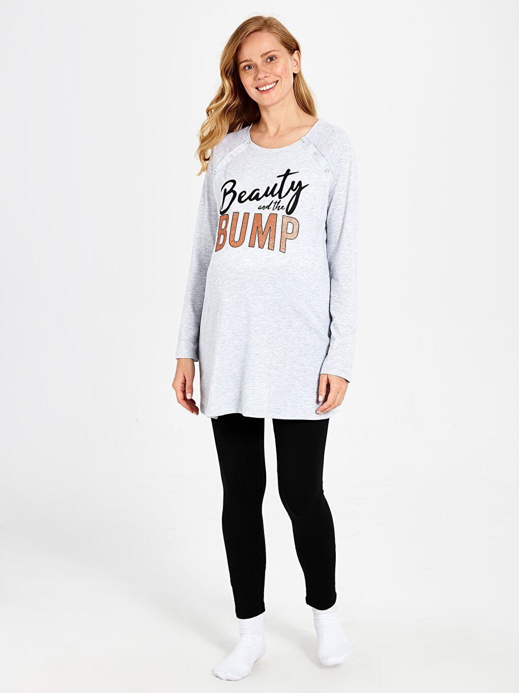 Long Sleeve Women's Pajamas Set-1