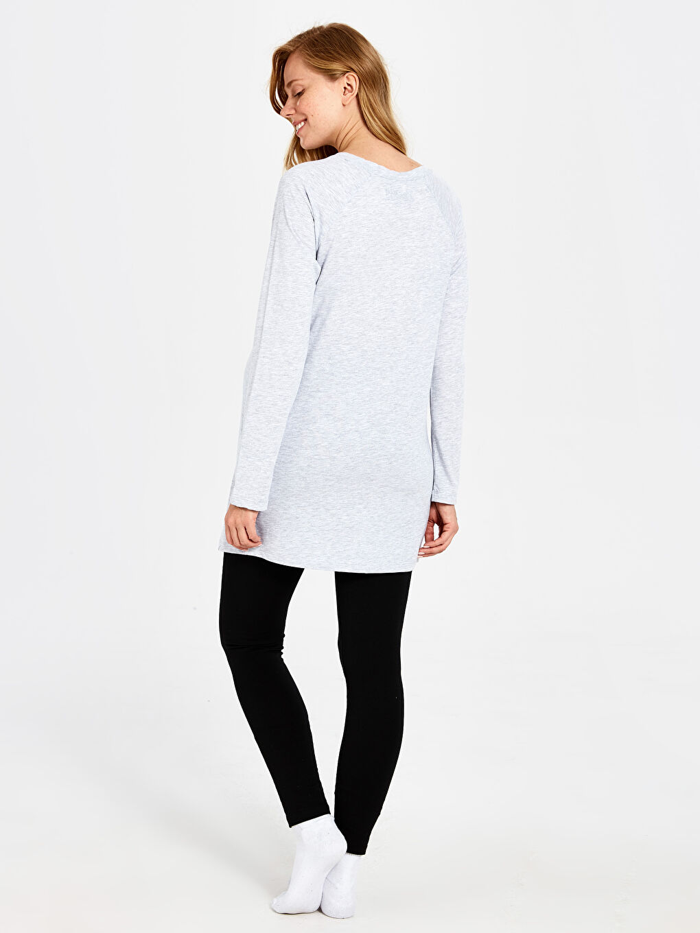 Long Sleeve Women's Pajamas Set-3