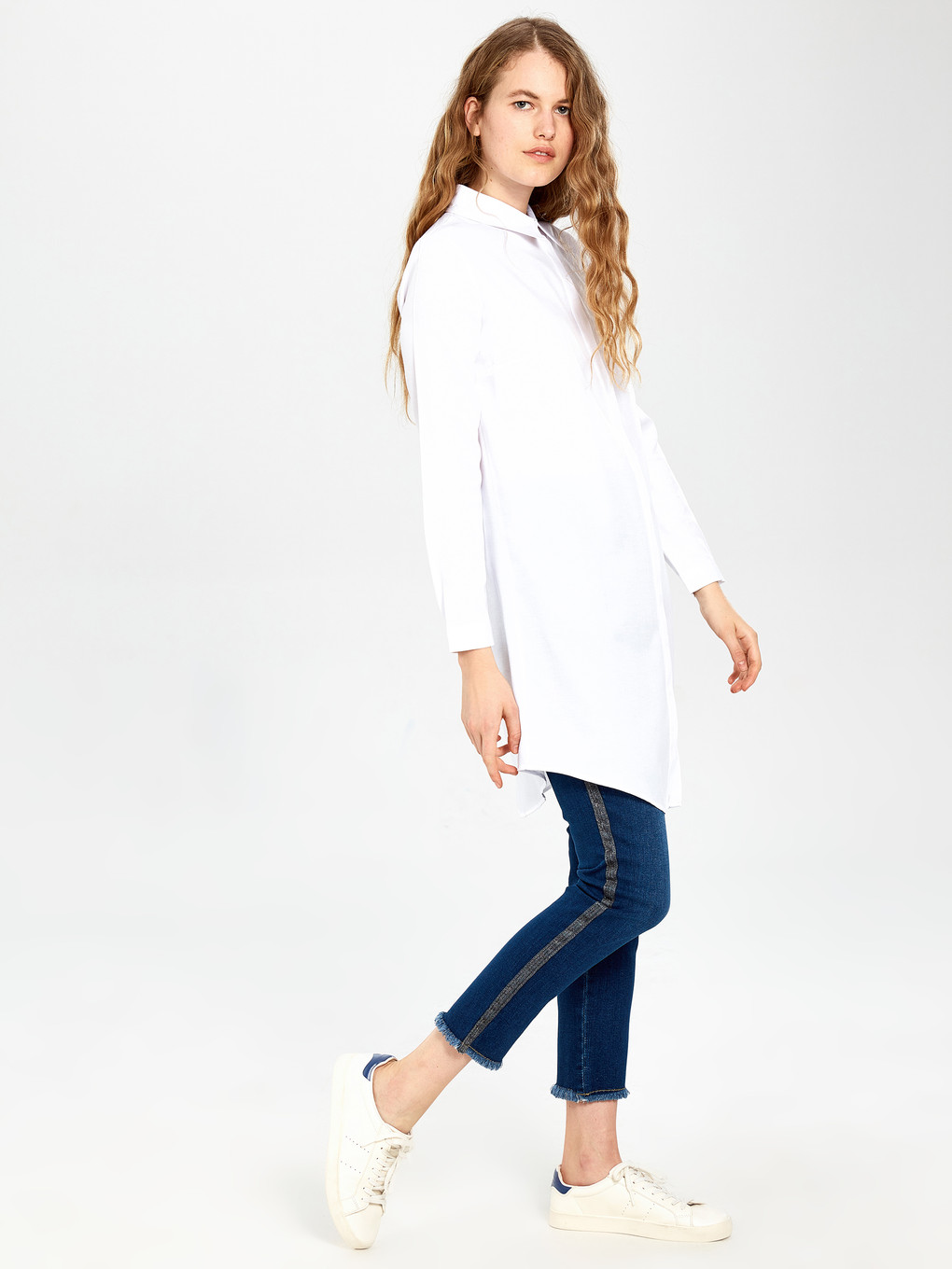 Orta İndigo Rodeo Jean Pantolon