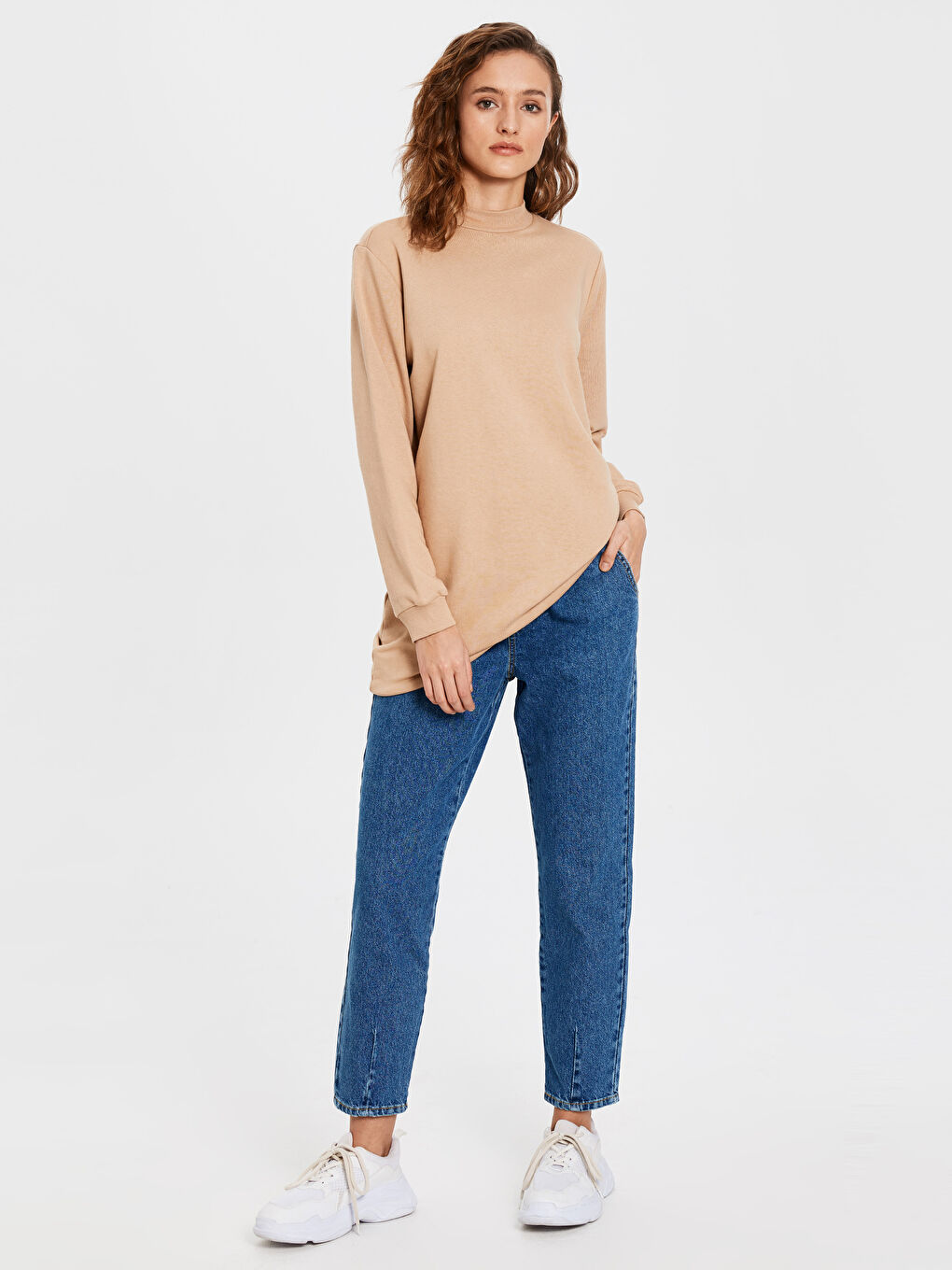 Orta İndigo Rodeo Jean Pantolon