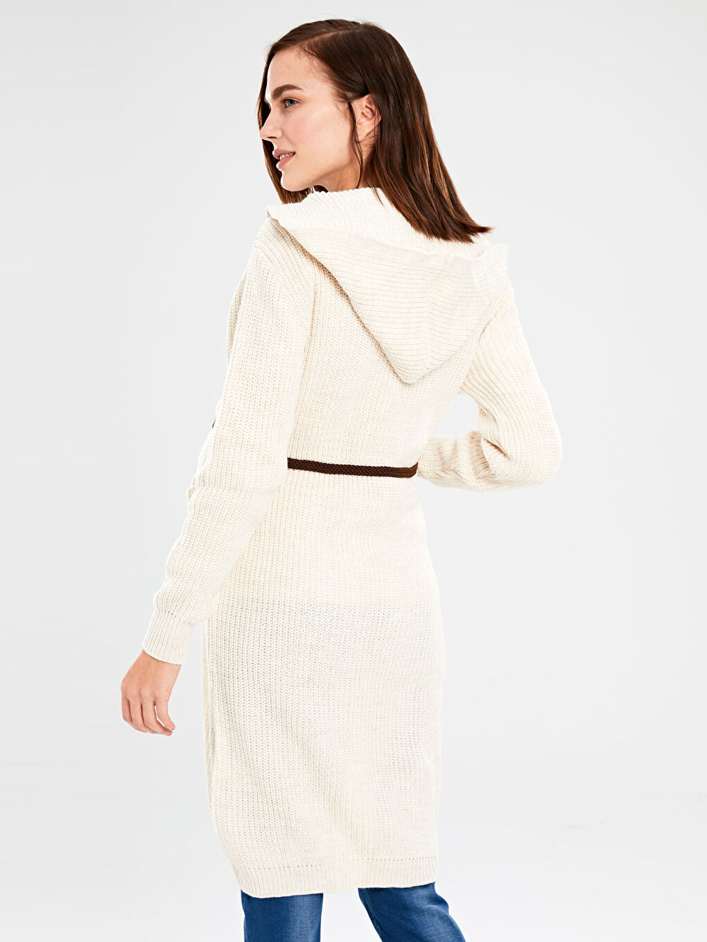 Woman ECRU Cardigan-2