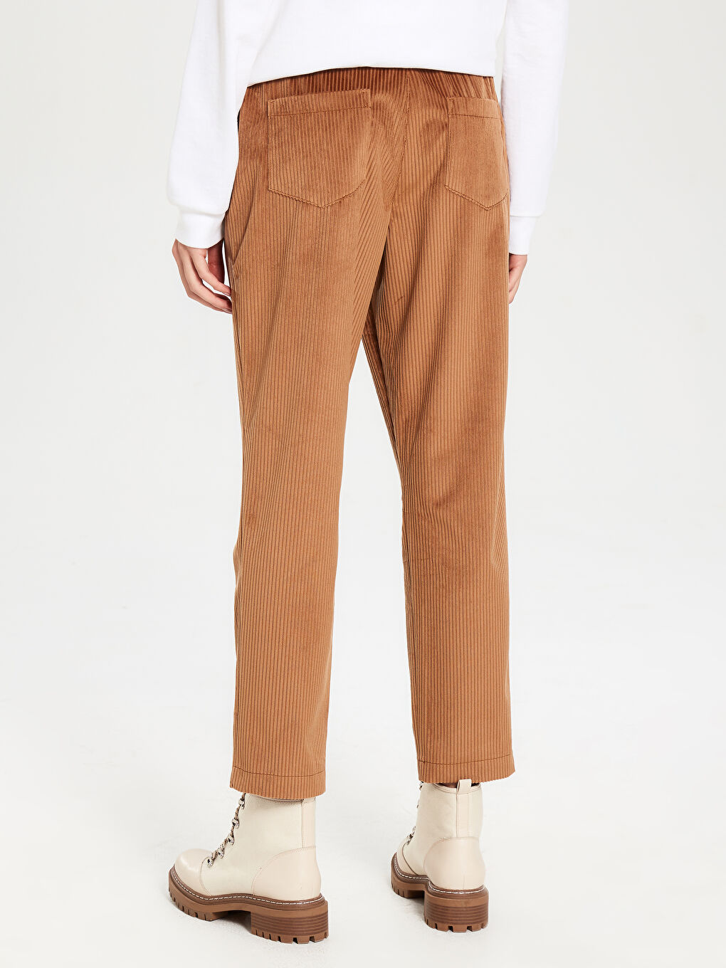 Kahverengi Oversize Kadın Ceket-6