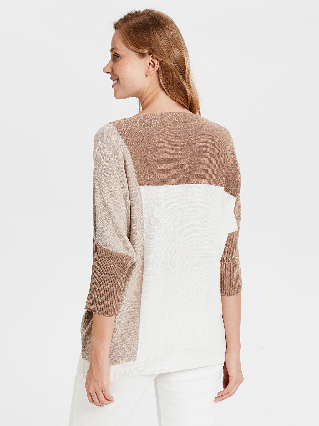 LCWAIKIKI Classic Flowy Collar Women's Sweater -9WV975Z8-DCY