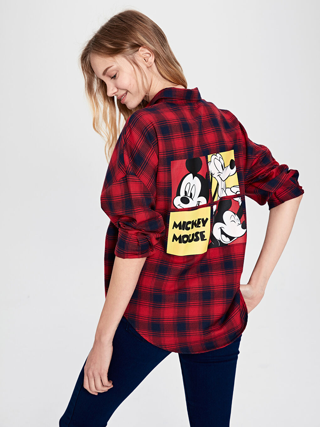 Shirt Collar Standard Fit Long Sleeve Women's Shirt-2