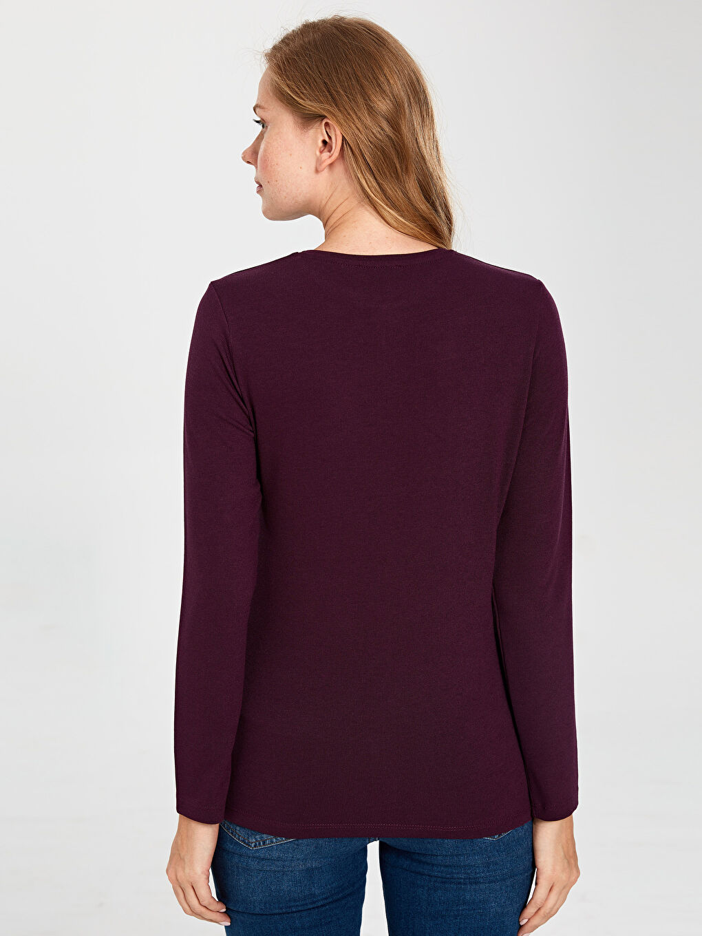 تي شيرت بنفسجى نساء-3