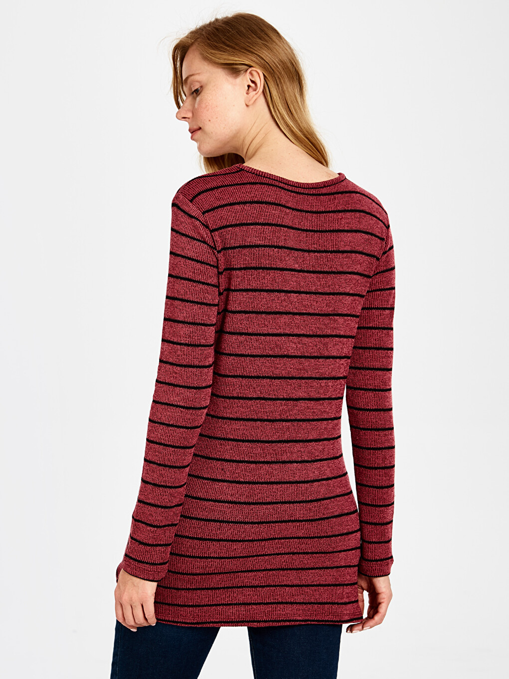 Woman Plum T-shirt-2