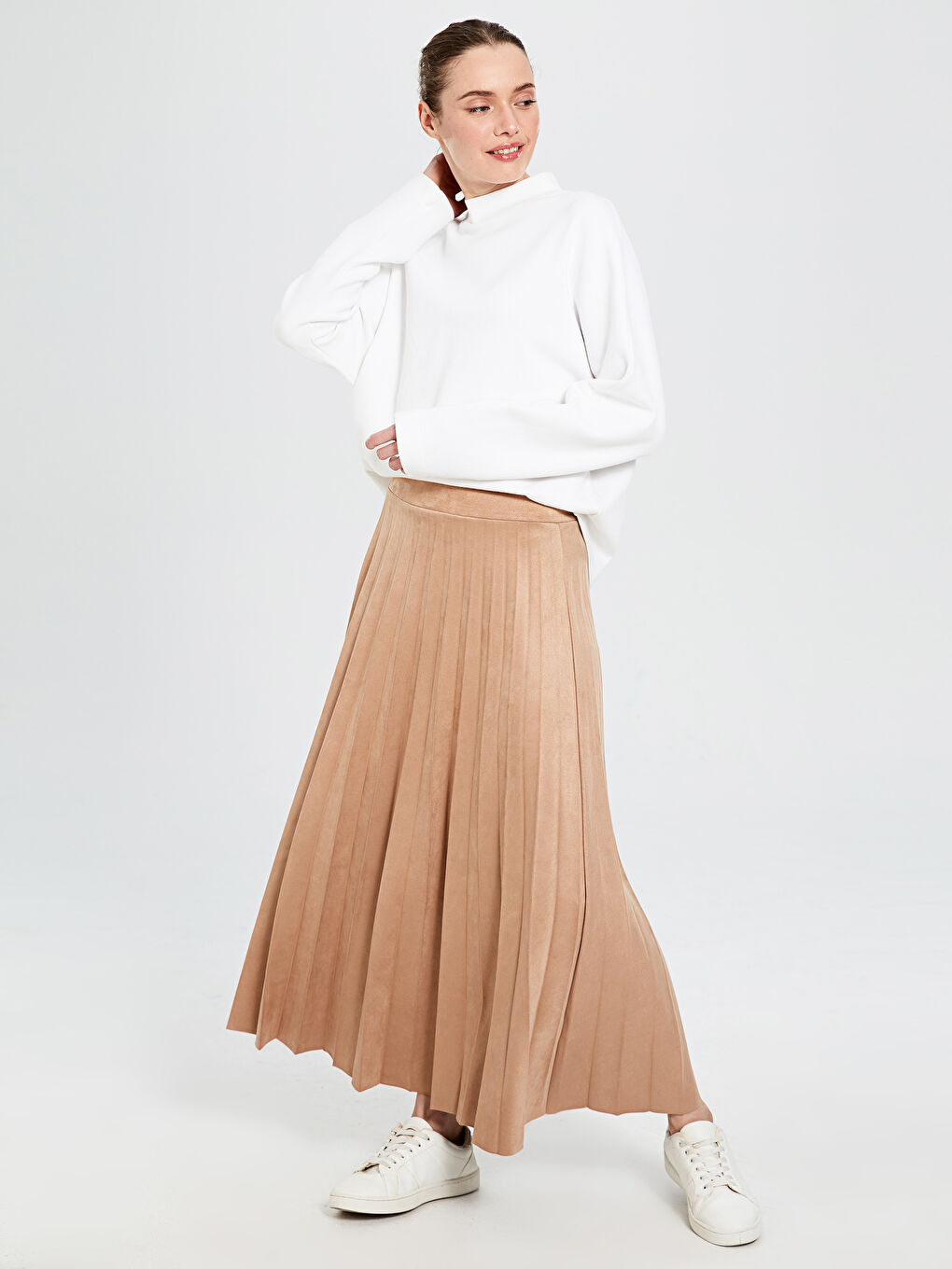 Kahverengi Tütün Kahve Etek-1