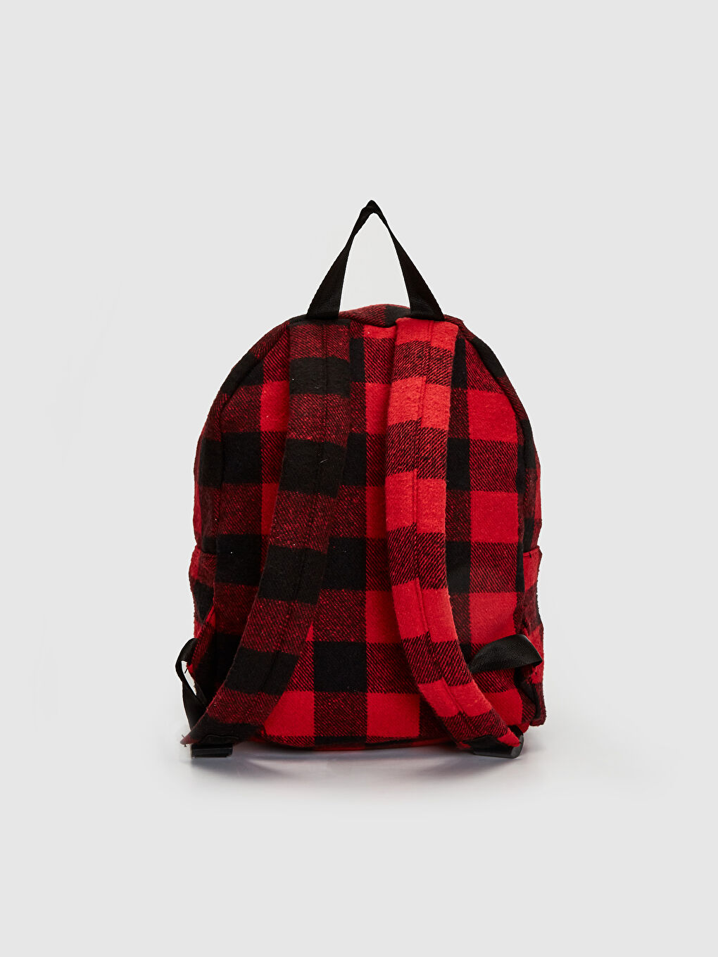 Kırmızı Desenli Kadın Sırt Çantası-1