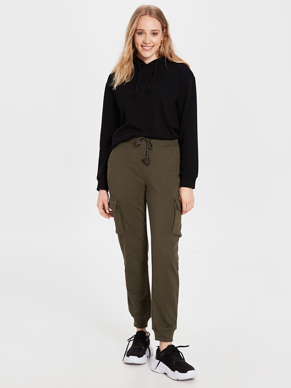 LCW Vision Woman KHAKI Sweatpants -9WA778Z8-HCZ