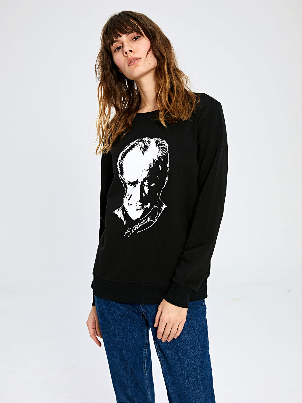 Yeni Siyah Sweatshirt-1