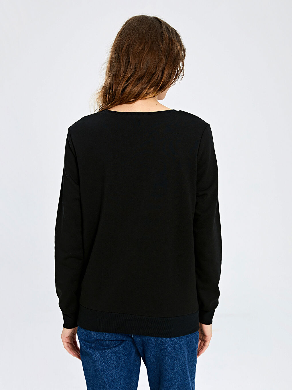 Yeni Siyah Sweatshirt-2