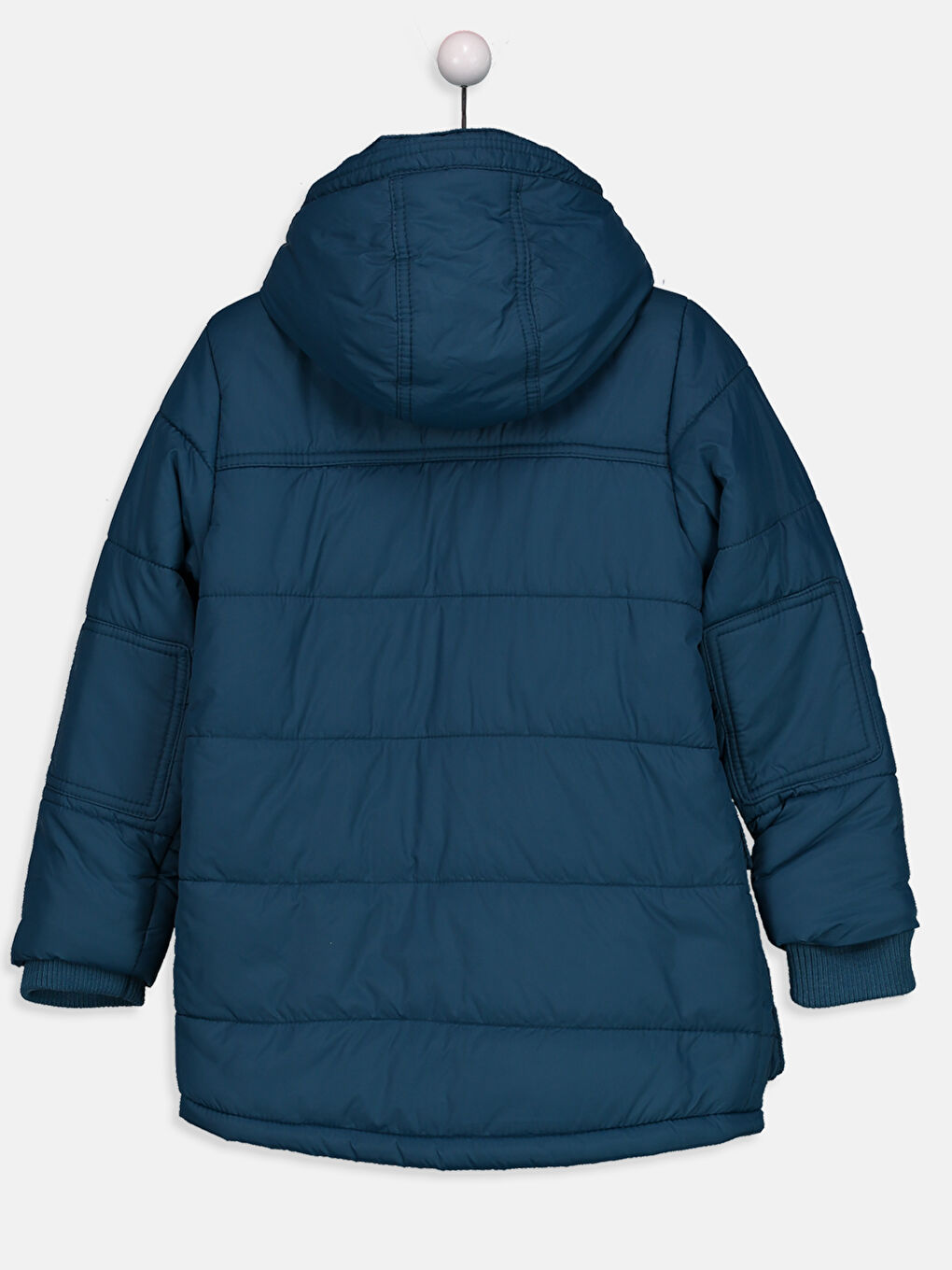 Boy PETROL Puffer Coat-1