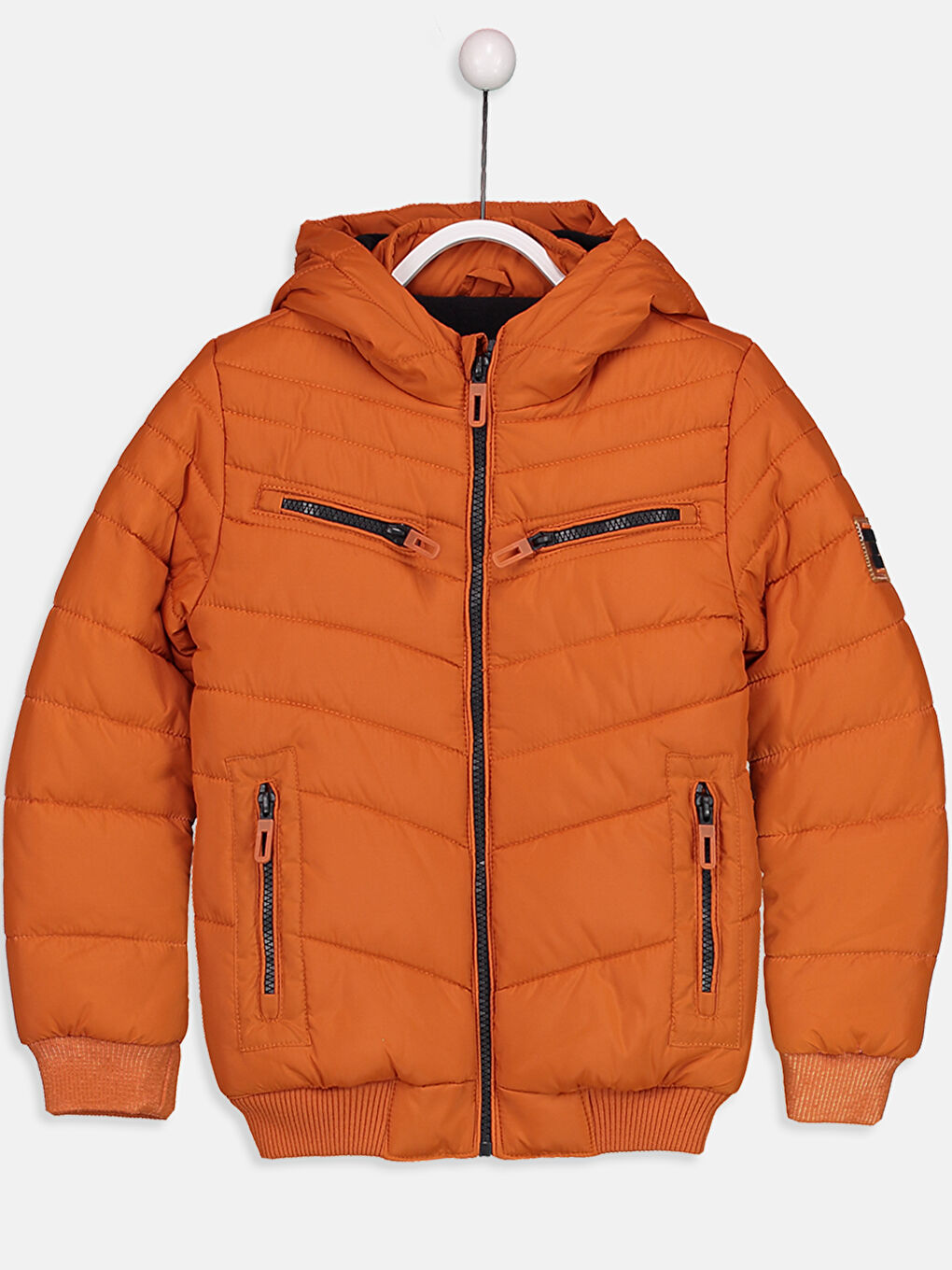 Manteau bouffant ORANGE Garçon