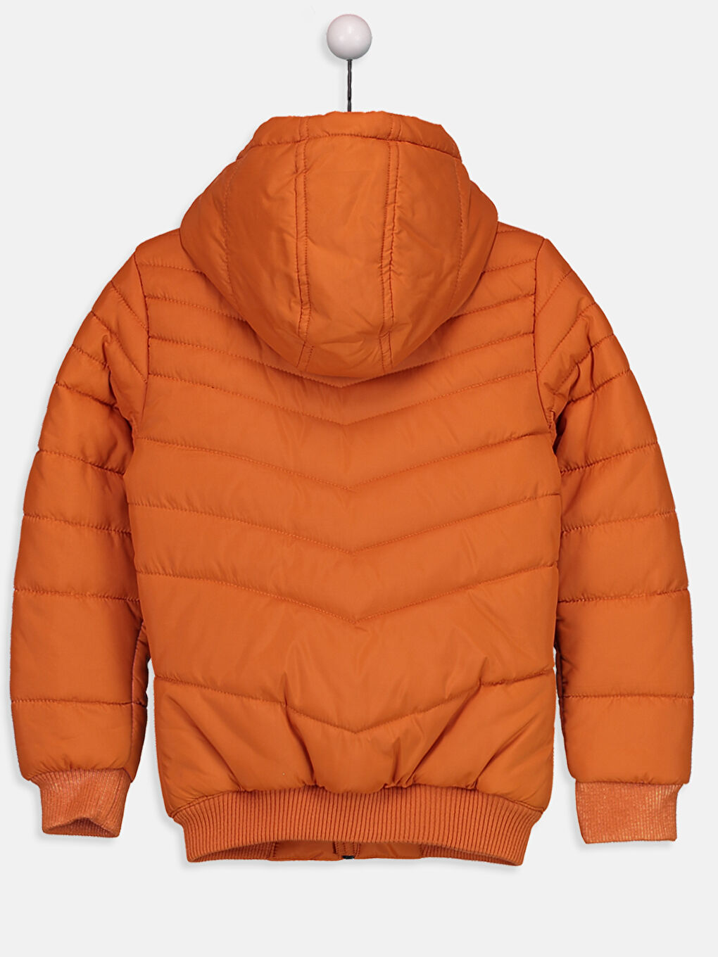 Manteau bouffant ORANGE Garçon-1