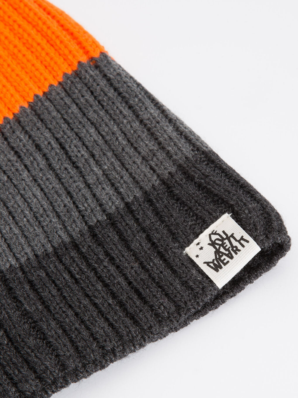 قبعة صغيرة برتقالي ولد-1