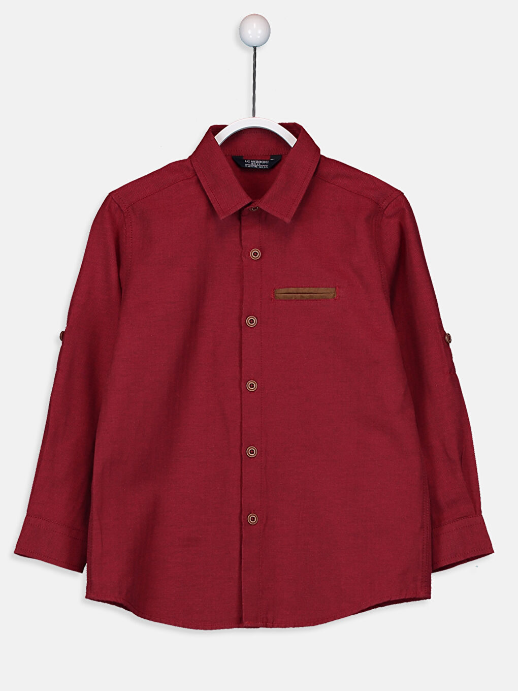 Chemise ROUGE Garçon-1