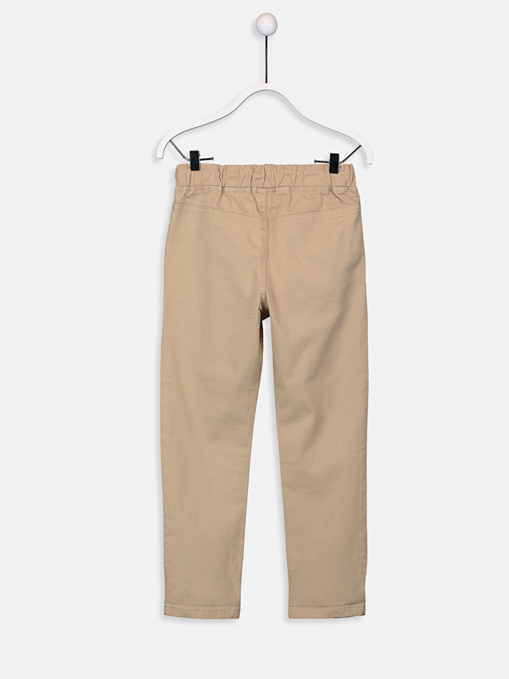 Skinny Gabardine Boys Trousers-1