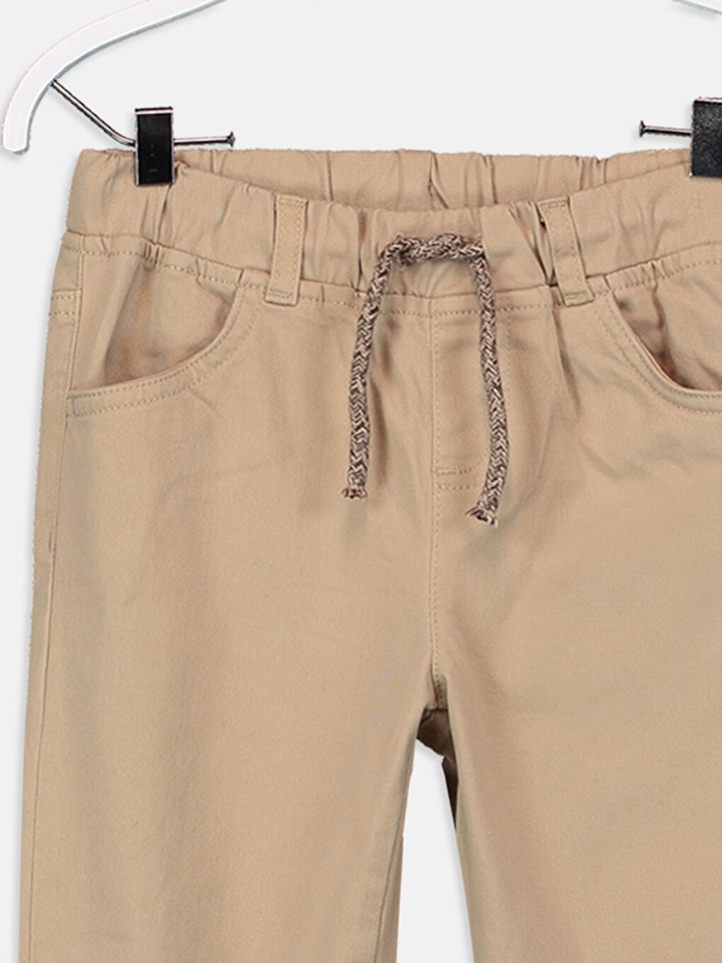 Skinny Gabardine Boys Trousers-2
