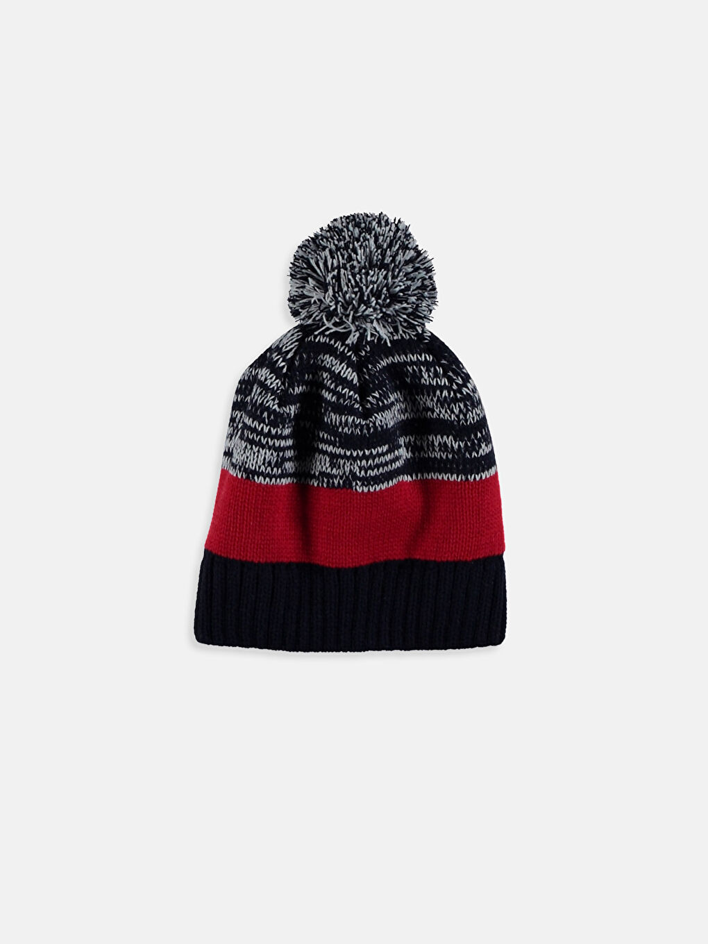 Унисекс Морско-Синьо Комплект шал & шапка & ръкавици-4