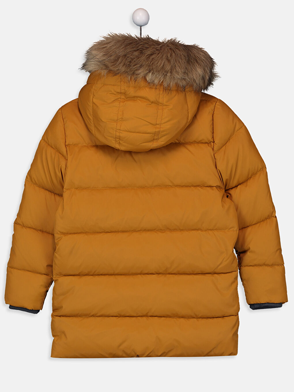 Ұлдар сары Пуховик пальто-1
