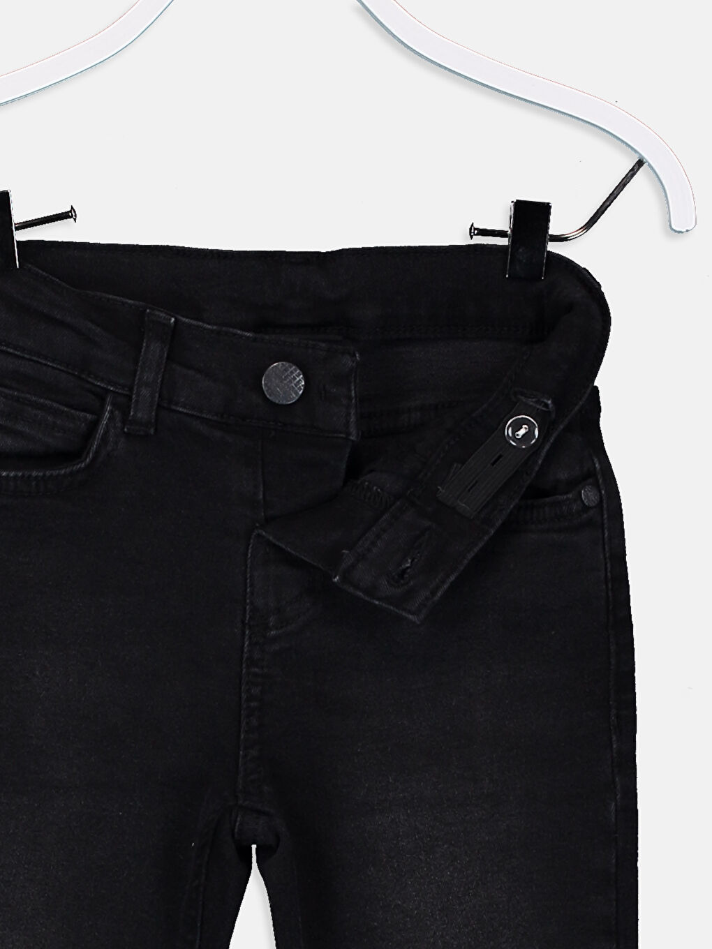 Siyah  Rodeo Jean Pantolon-2