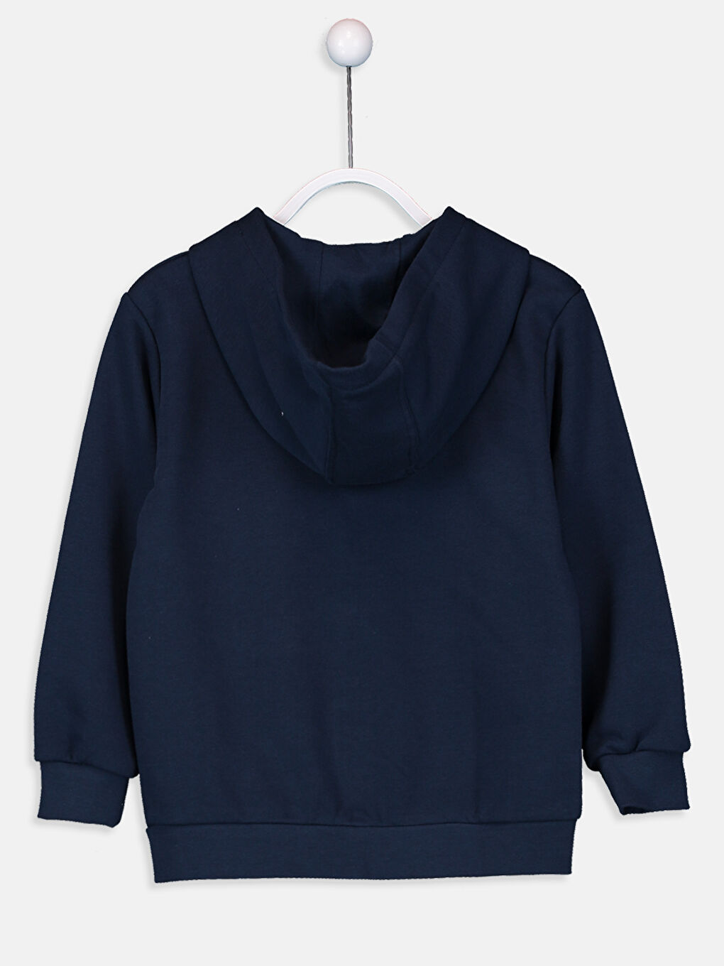 Boy NAVY Zip-Up Sweatshirt-1