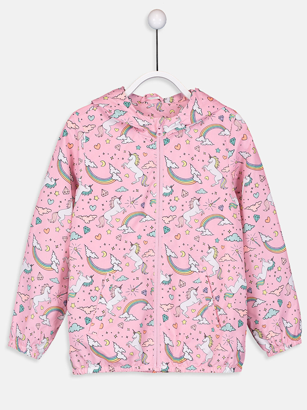 LC Waikiki Girl PINK Coat -9W0939Z4-LT4