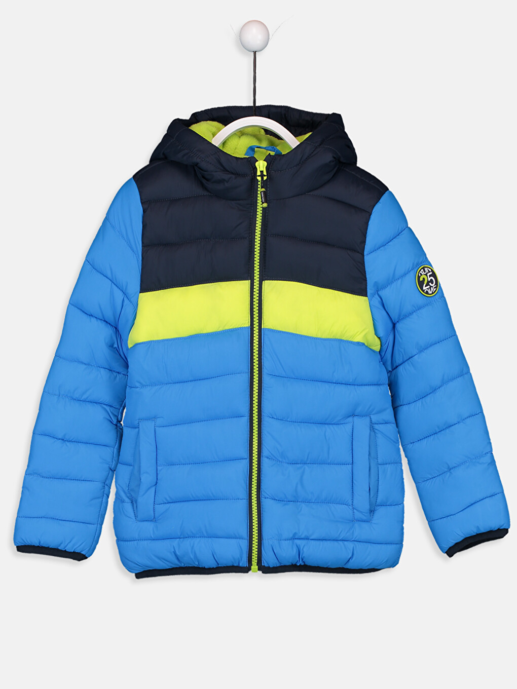 Boy Blue Puffer Coat