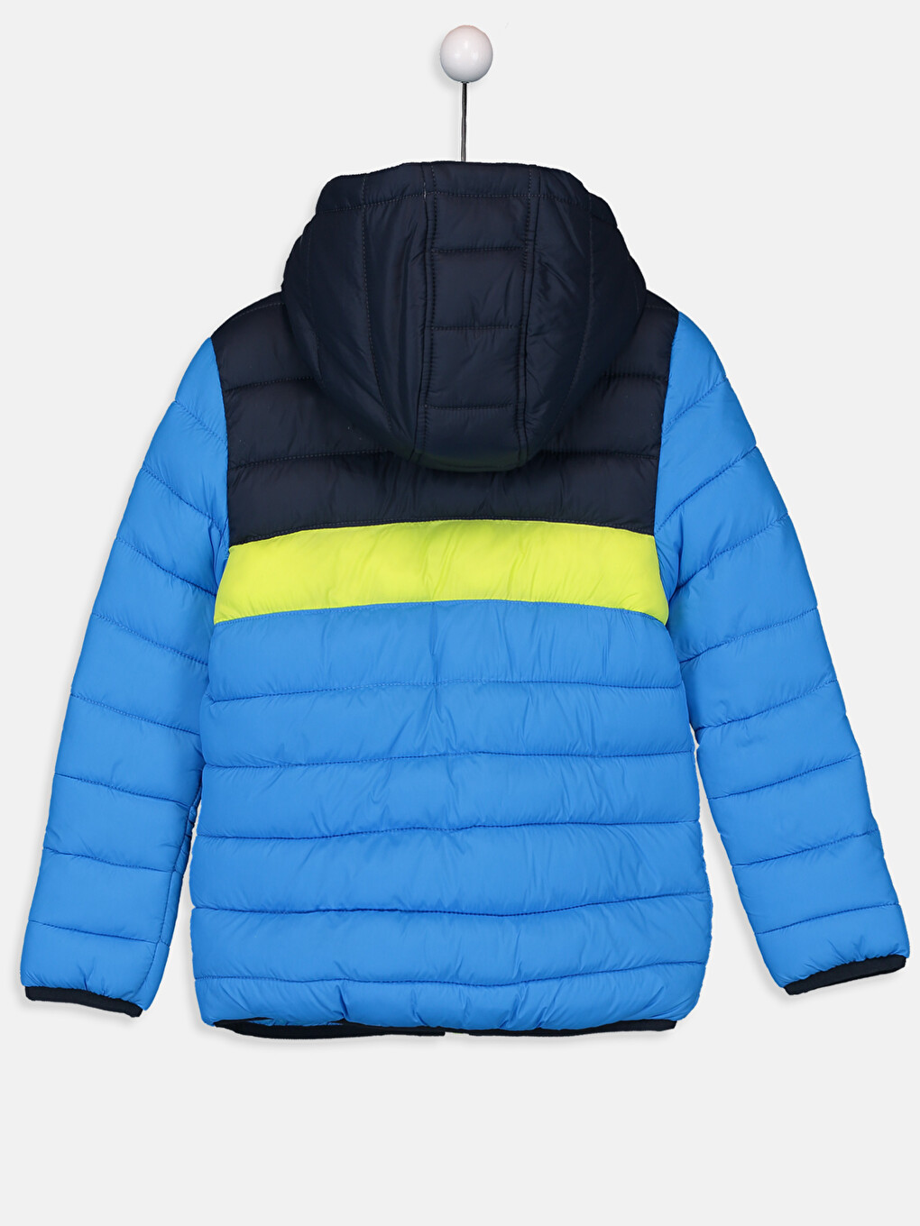 Boy Blue Puffer Coat-1
