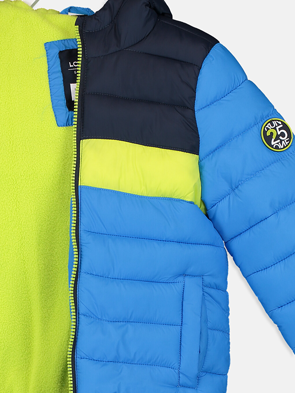 Boy Blue Puffer Coat-2