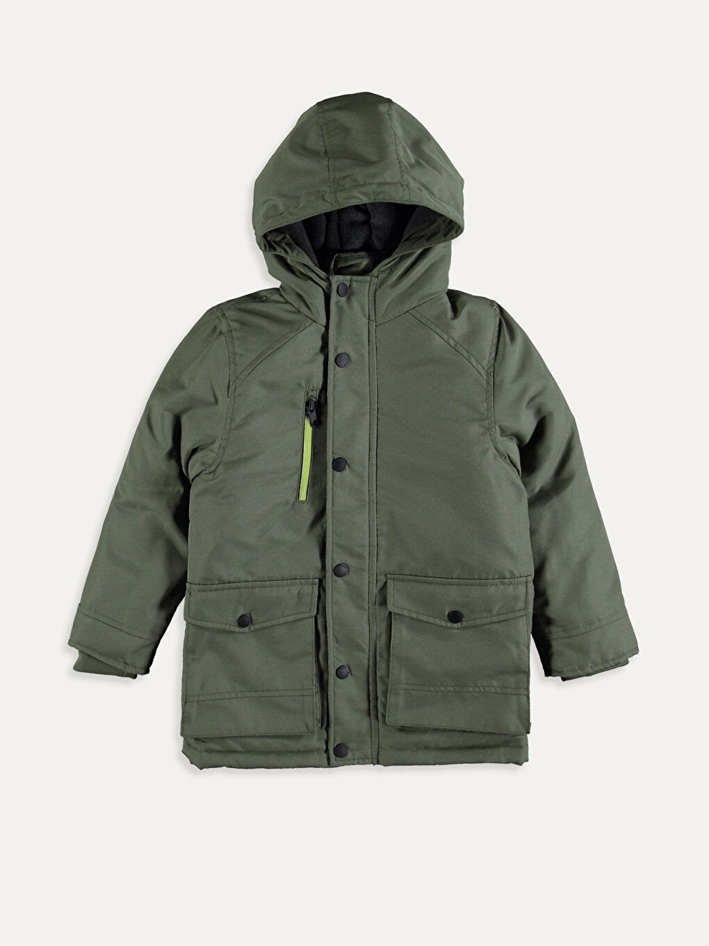 Мальчики Зелёный Пуховое пальто