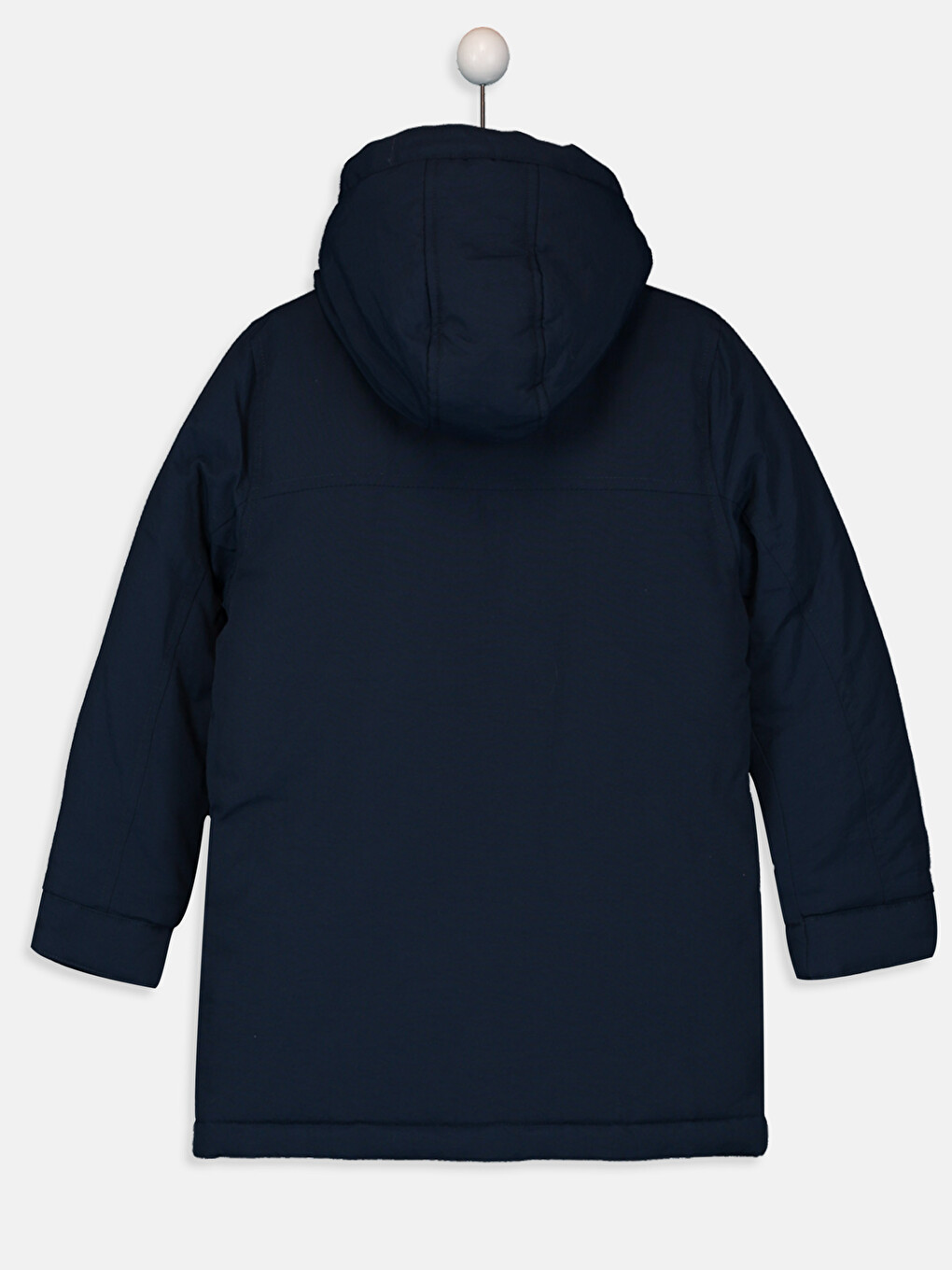 Boy Navy Puffer Coat-1
