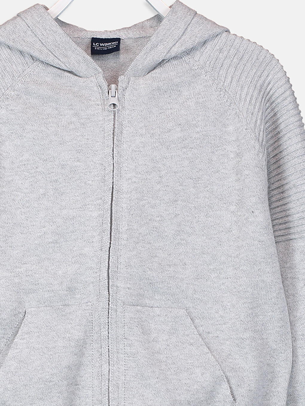 Boy Grey Cardigan-2
