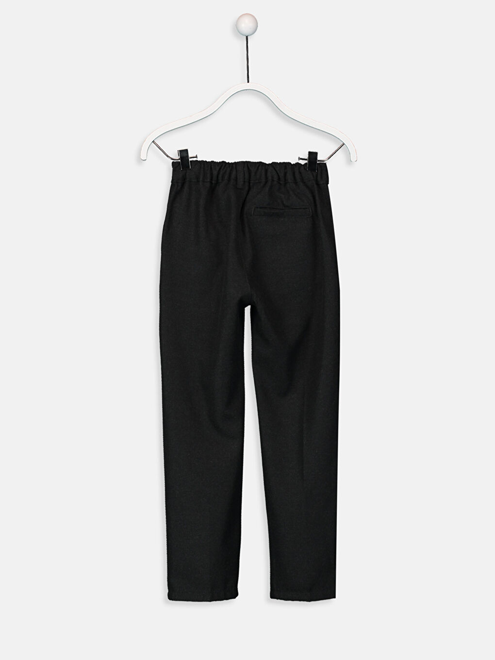 Antrasit Beli Lastikli Gabardin Erkek Çocuk Chino Pantolon-1