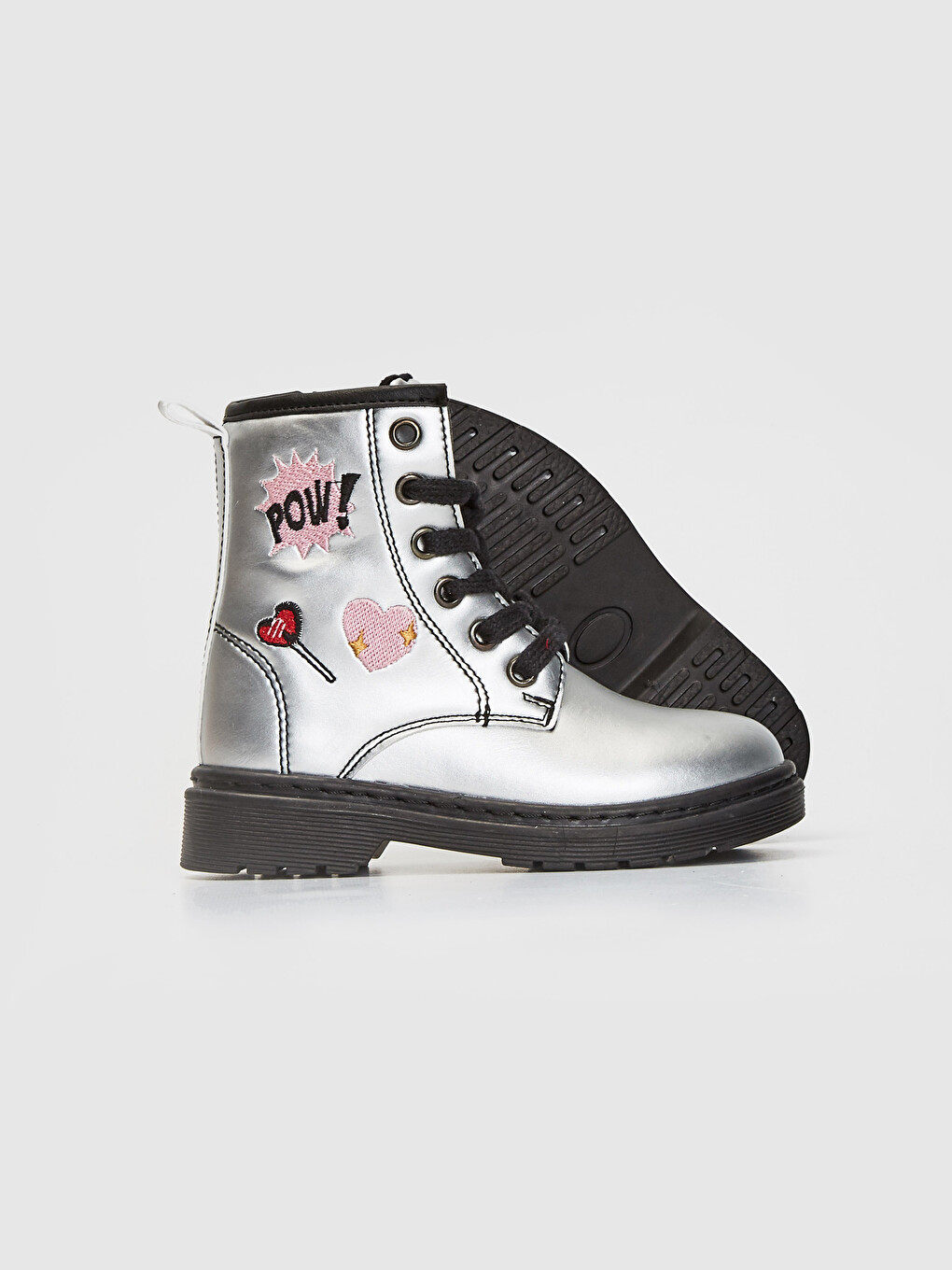 Girl Grey Boots-2