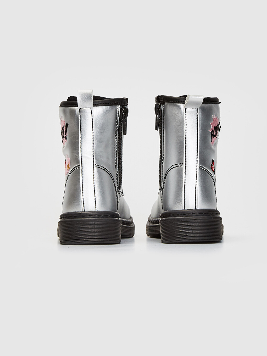 Girl Grey Boots-3