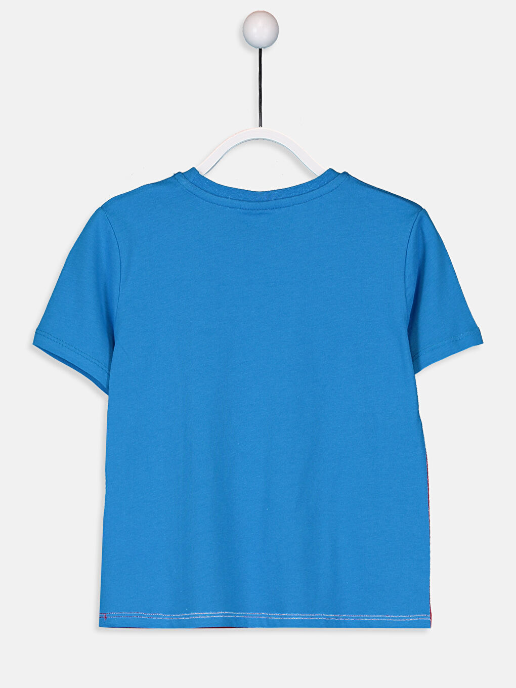 Mavi Bisiklet Yaka Kısa Kollu Erkek Çocuk Tişört-1