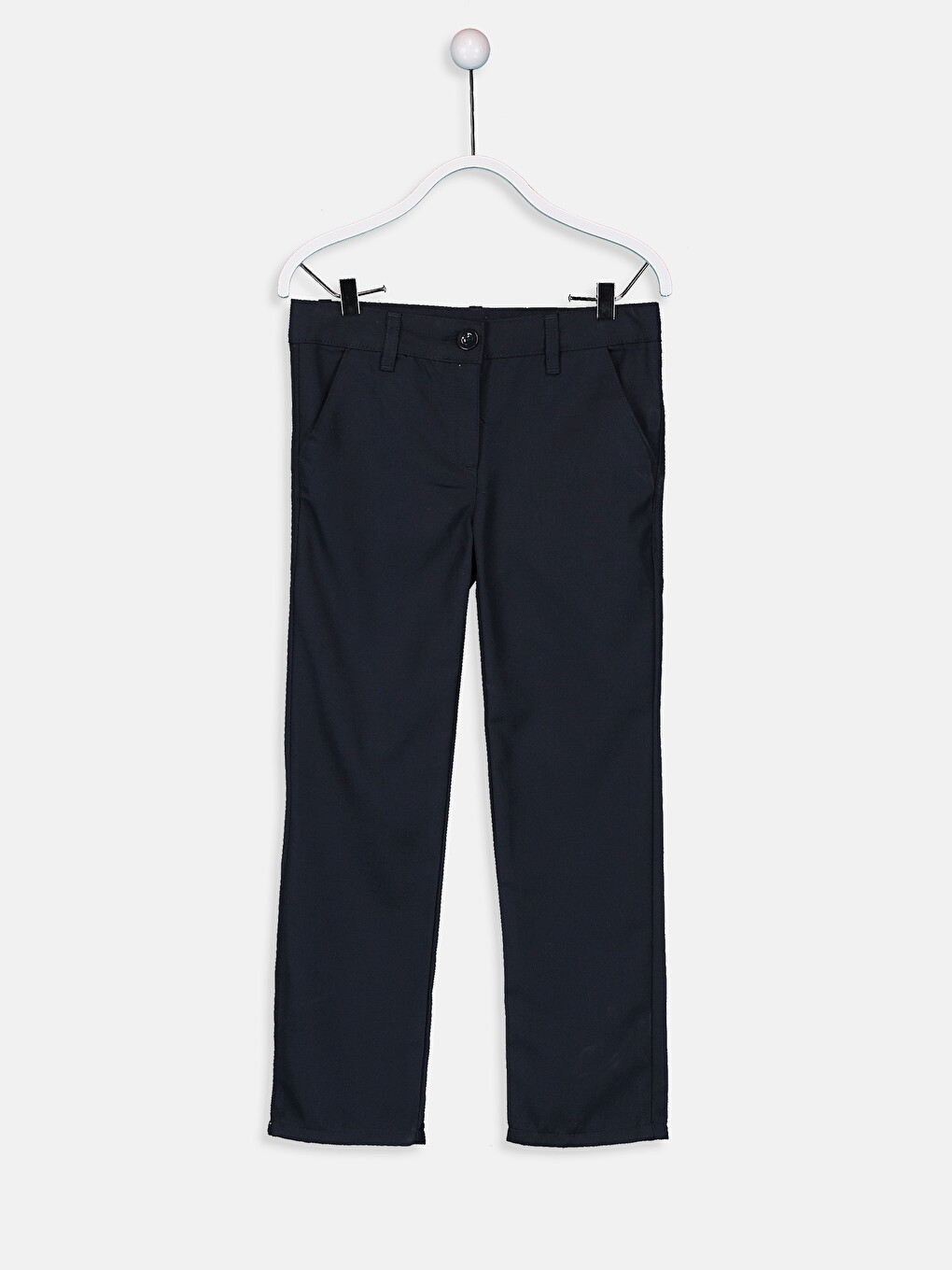 Slim Fit Basic Girl Trousers