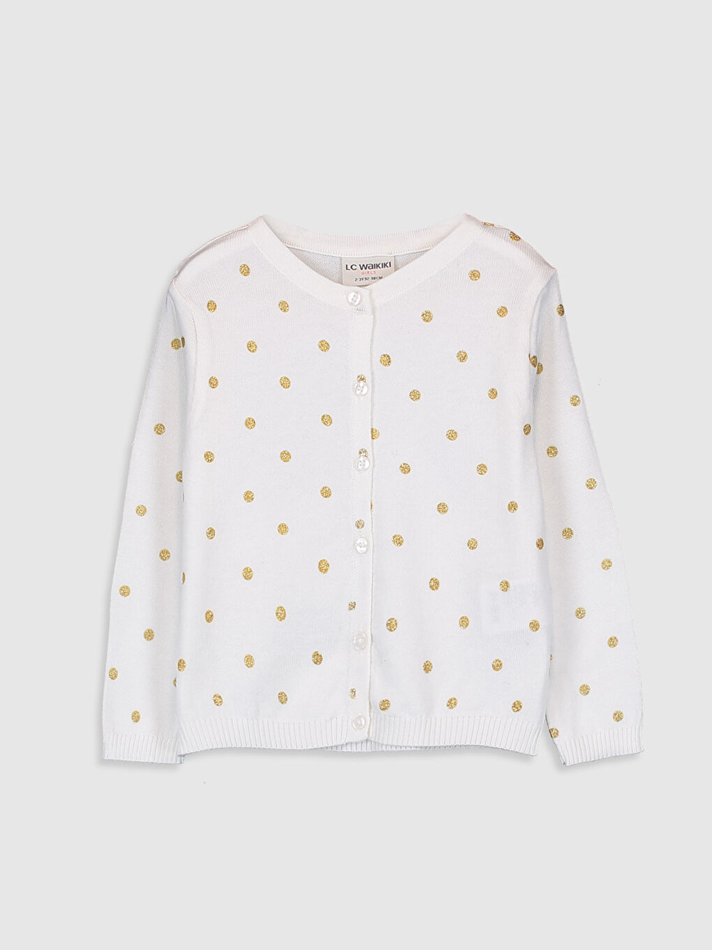 Девочки Белый Кардиган