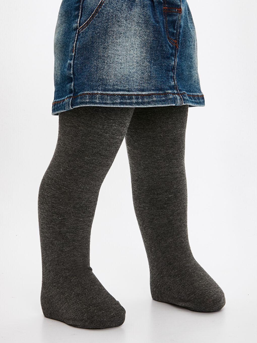 Antrasit Külotlu Çorap-2