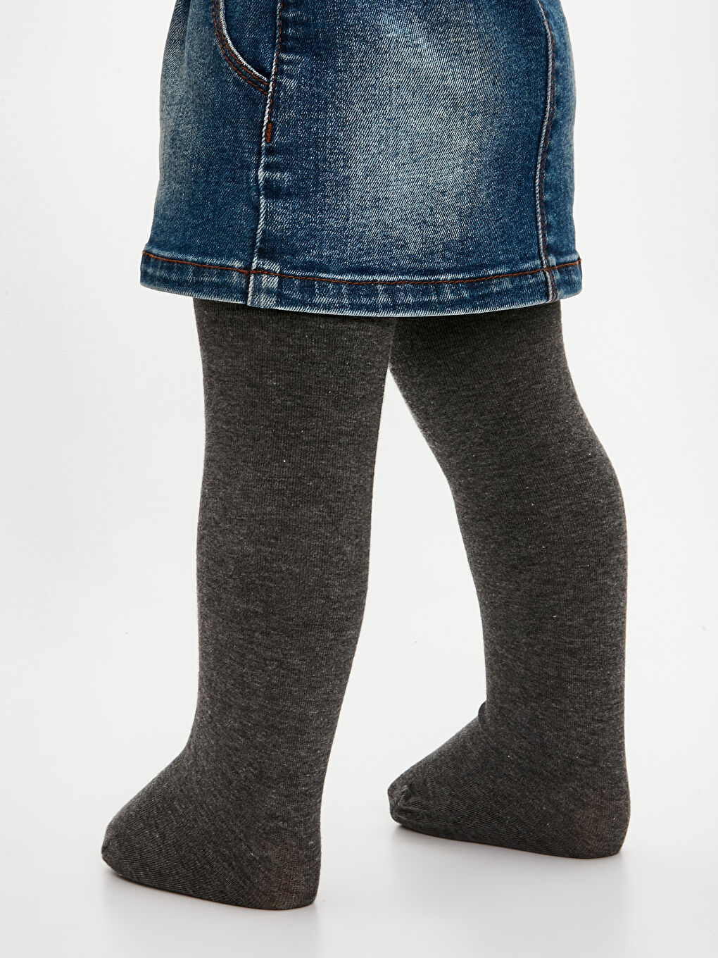 Antrasit Külotlu Çorap-3