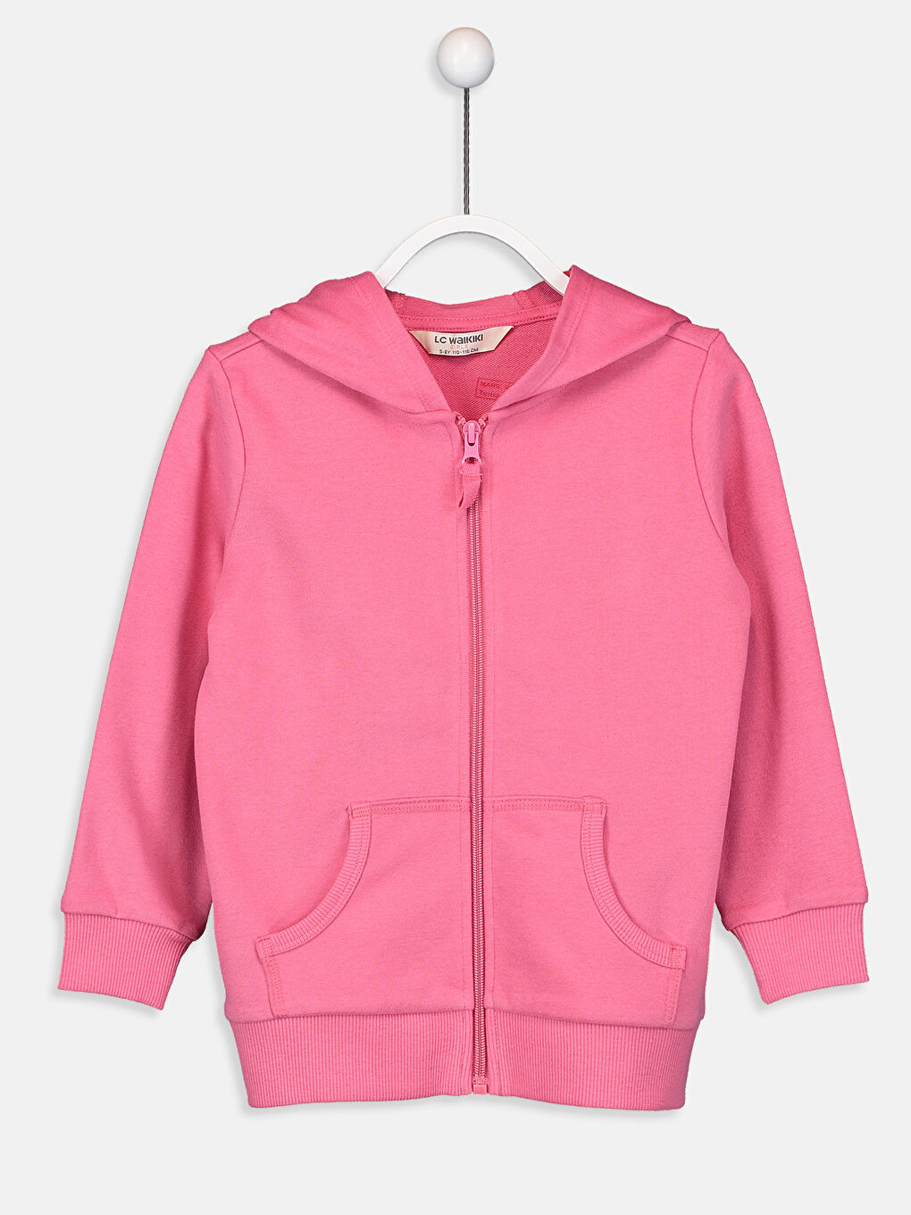 Sweat zippé ROSE Fille