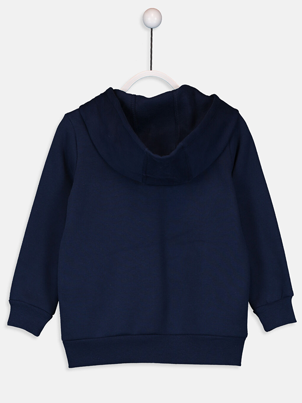 Girl NAVY Zip-Up Sweatshirt-1