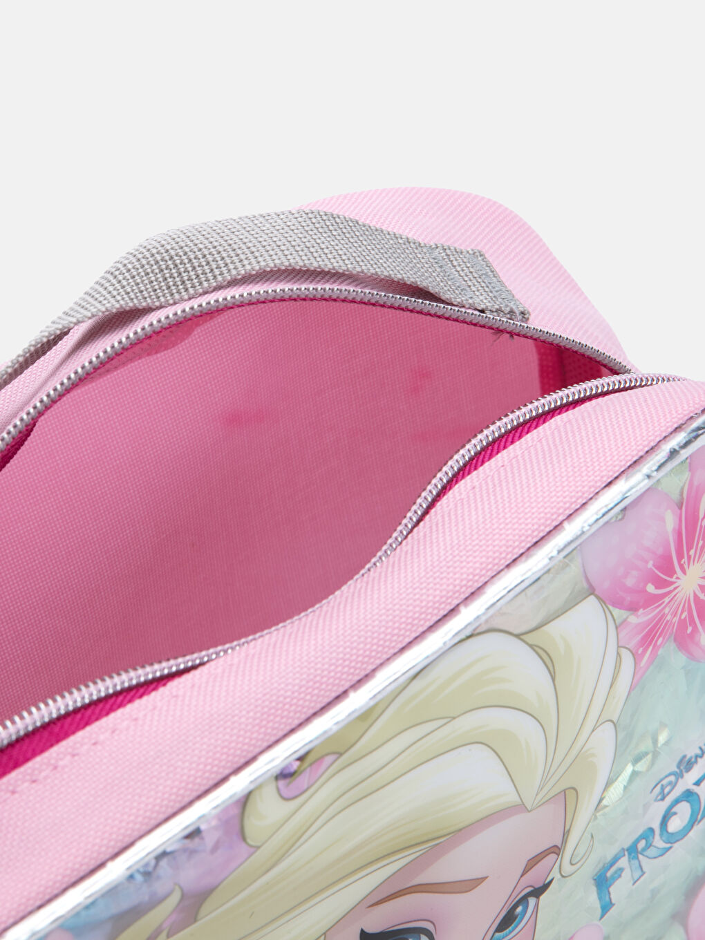 Pembe Baskılı Beslenme Çantası-2