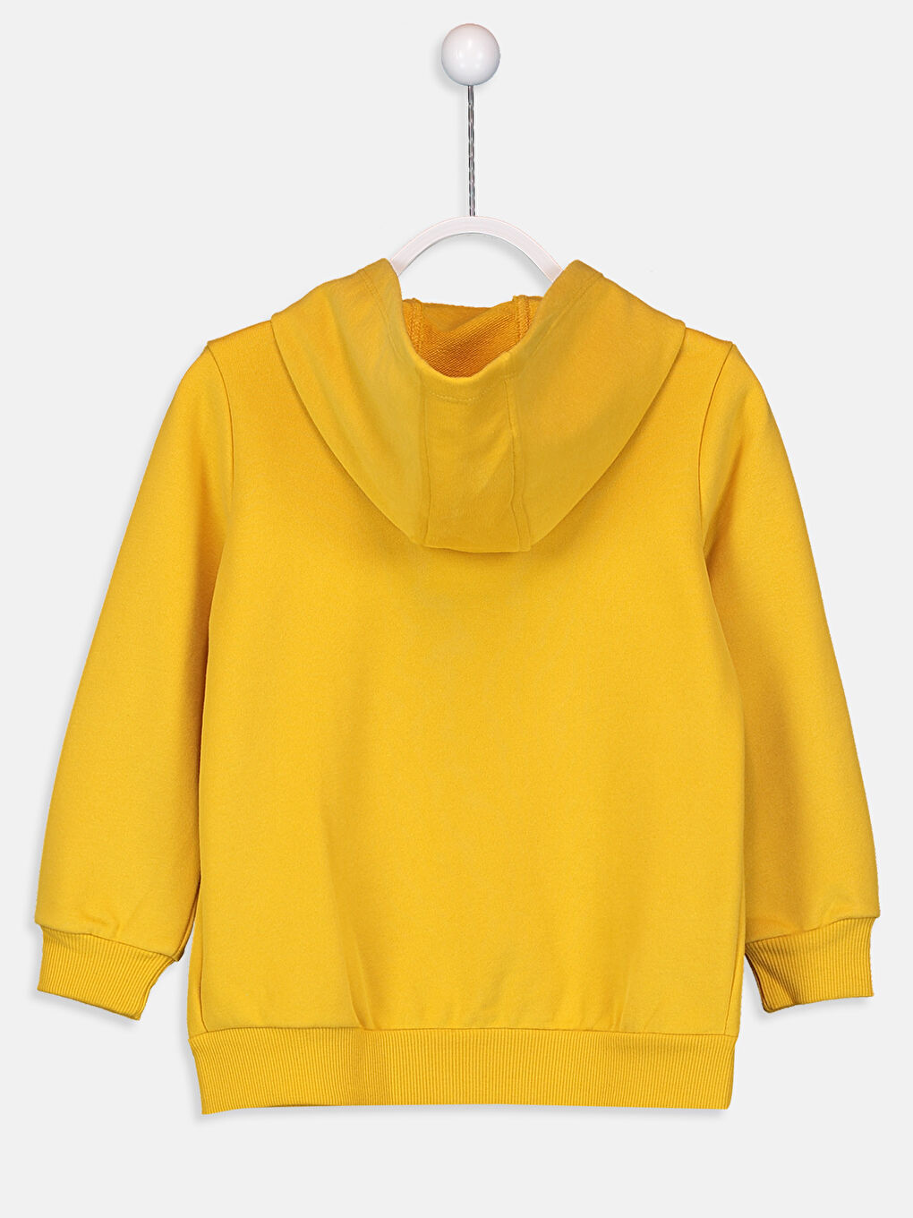 Girl YELLOW Zip-Up Sweatshirt-1