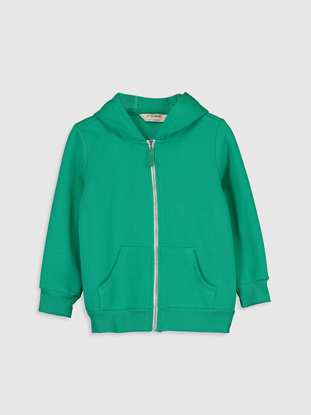 سويت شيرت بسحاب اخضر فتاة